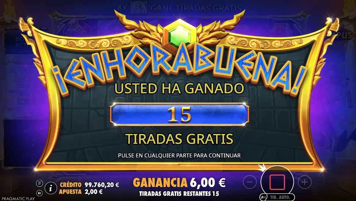 Símbolos de Gates of Olympus: corona, reloj de arena, anillo y cáliz